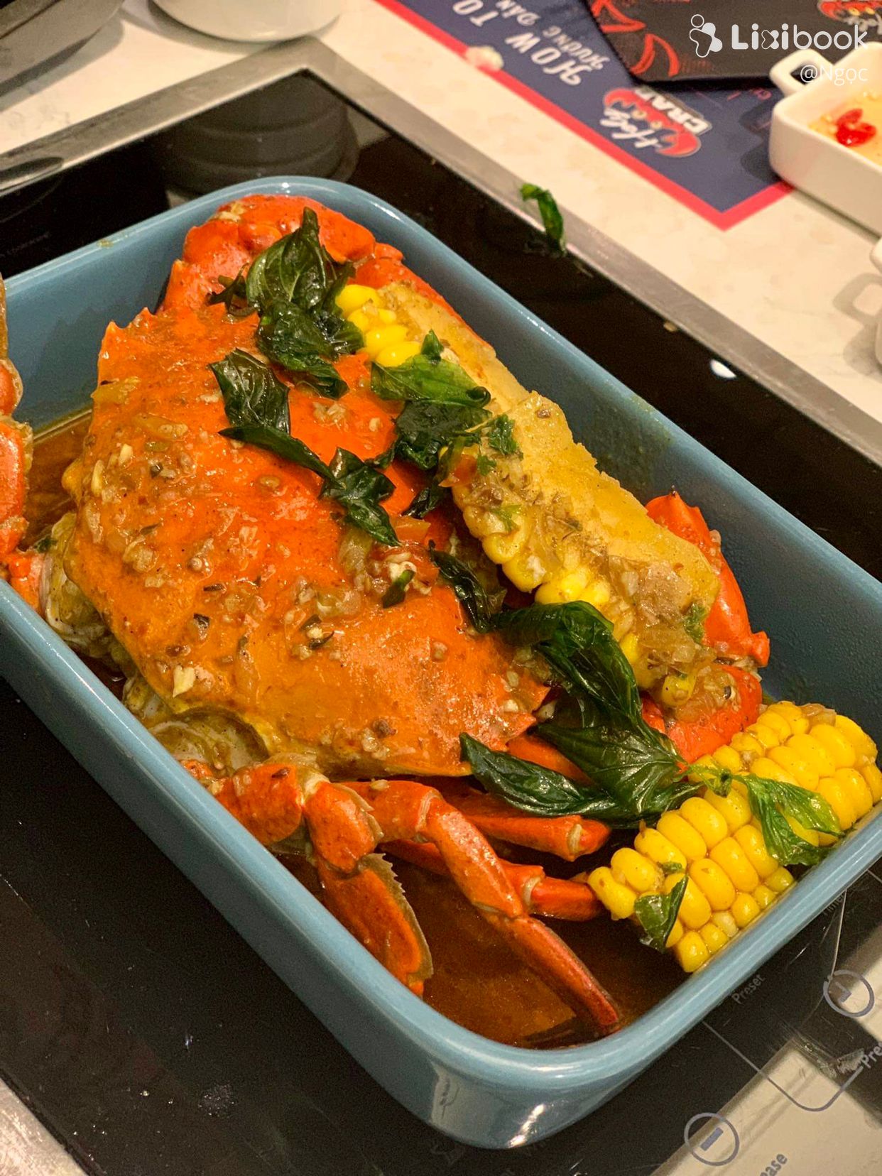 HOLY CRAB Phan xích long về Holy Crab Nhà Hàng Hải Sản Singapore