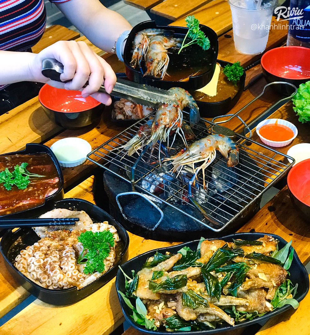 Nướng thịt luôn tay - Đủ món chuẩn style Đà Lạt tại Panda BBQ