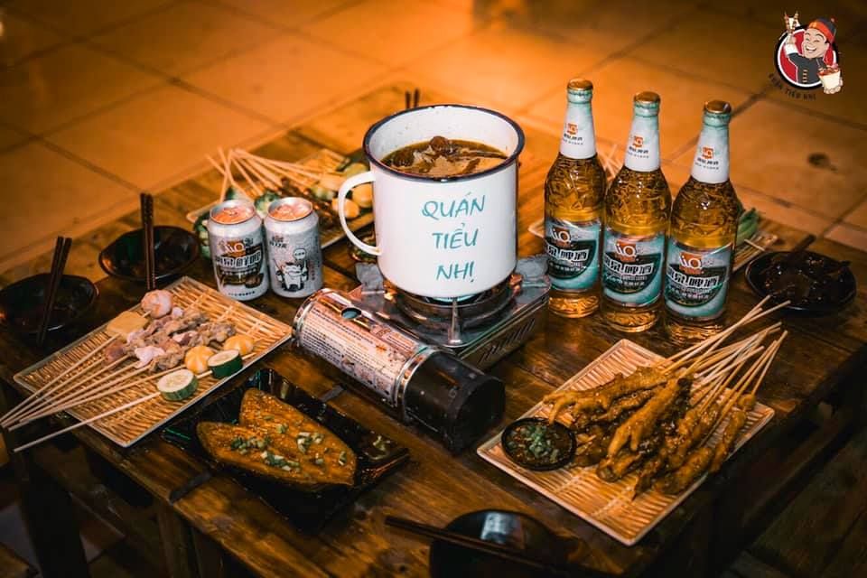 thanh cuong an tu tap quan xien nuong kieu trung dong gia tu 6k ngay khu ha dong - anh 3