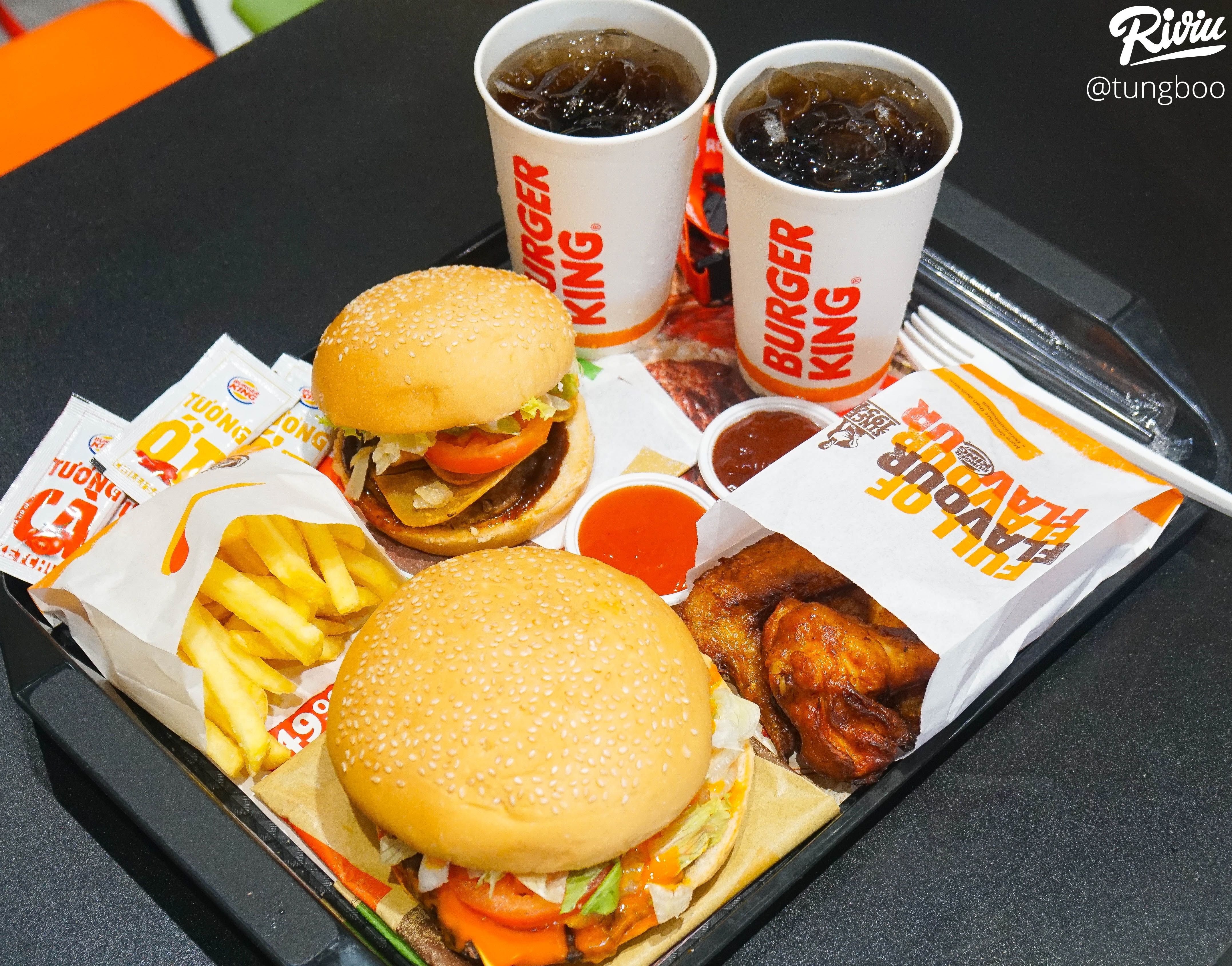 no ne cang bung du mon burger tai co so moi tinh cua burger king - anh 1