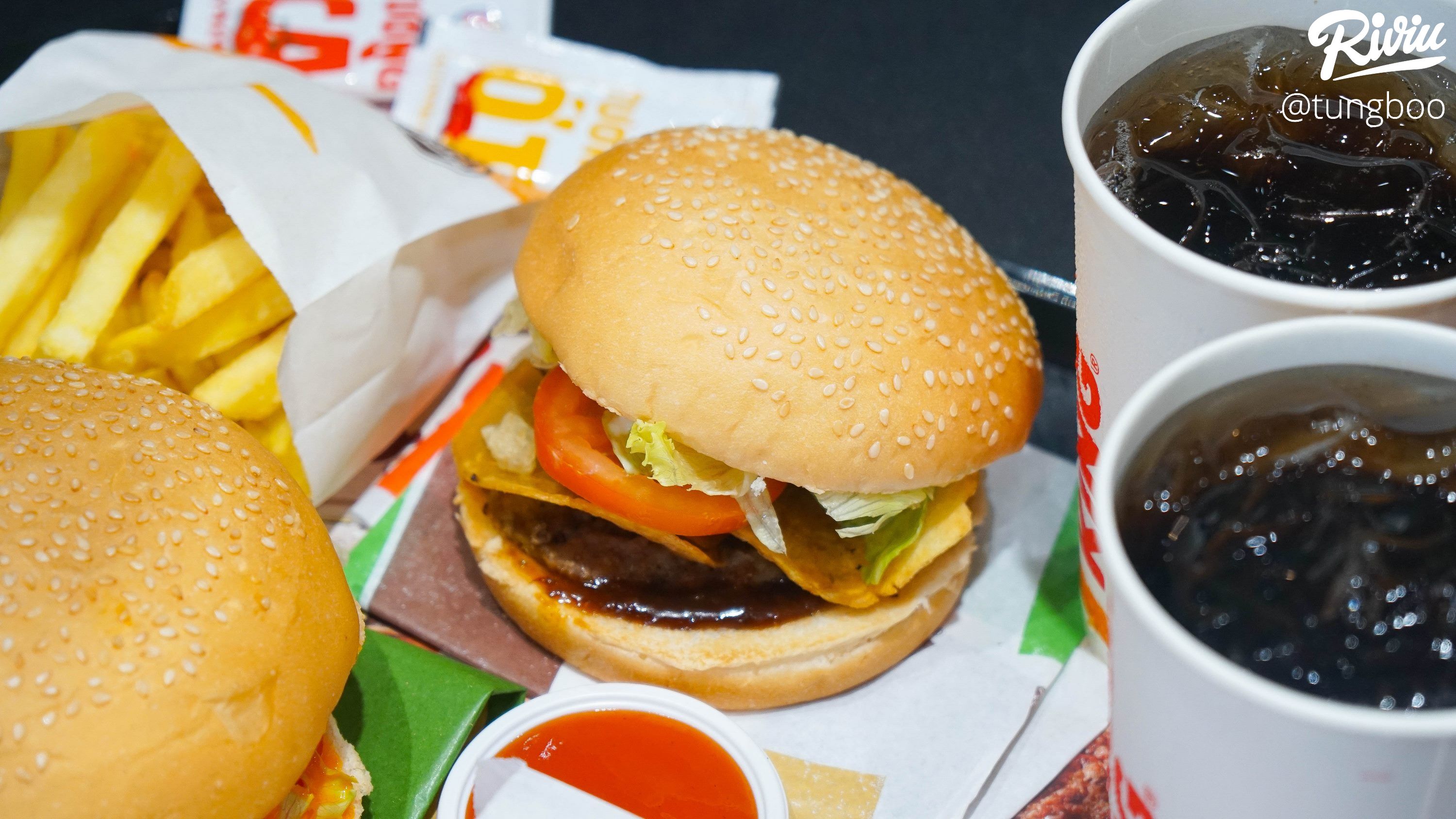 no ne cang bung du mon burger tai co so moi tinh cua burger king - anh 15