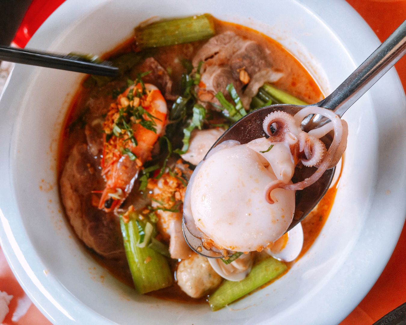 BÚN TOMYUM HONGKONG LẠ MÀ NGON ????