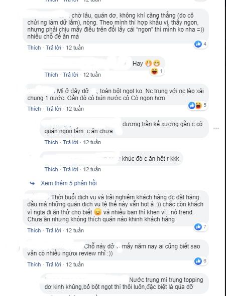 quan mi tron dinh dam nhat sai gon bi phan nan vi de khach cho gan ca tieng, an het mi chen sup moi duoc dem ra - anh 8