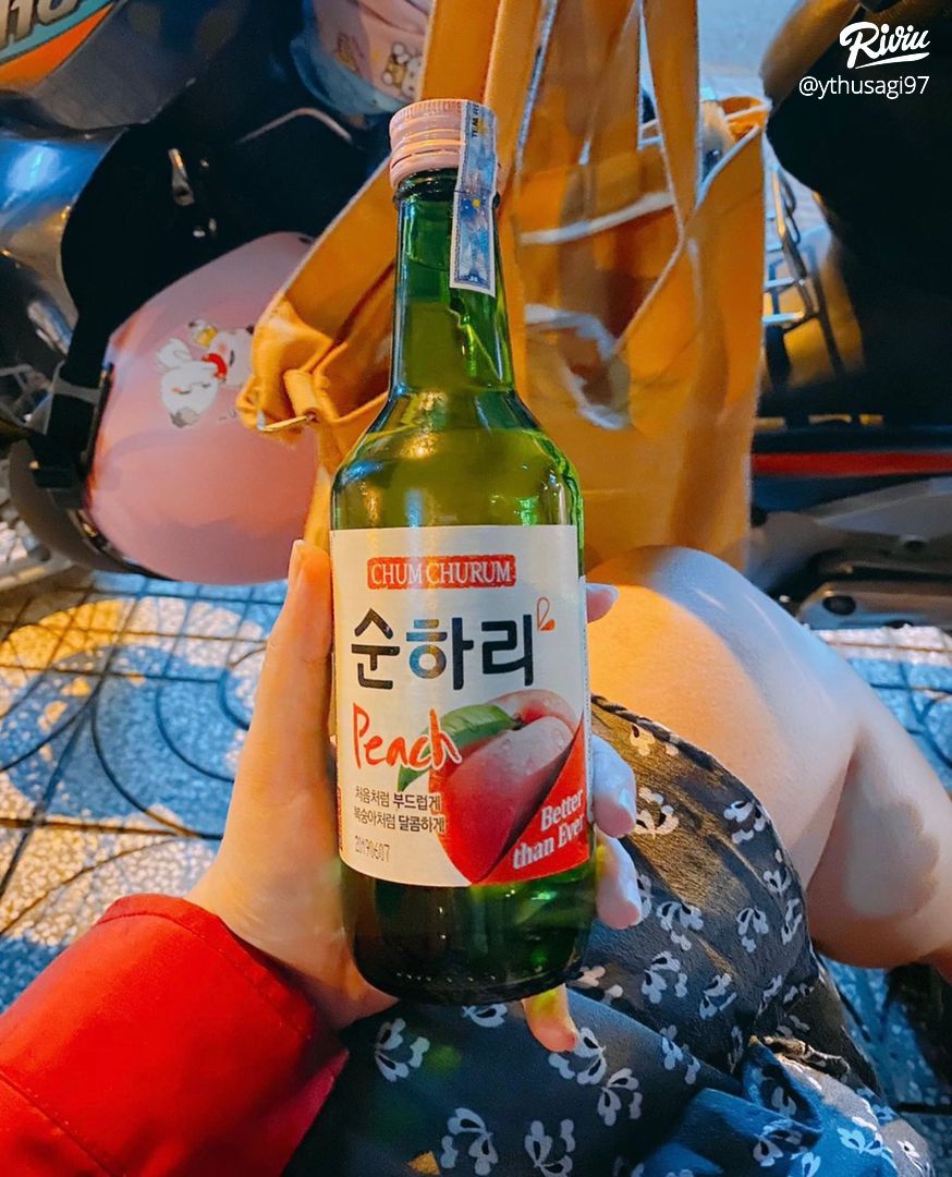 Rượu Soju CHUMCHURUM Hàn Quốc Vị Đào  | riviu.vn