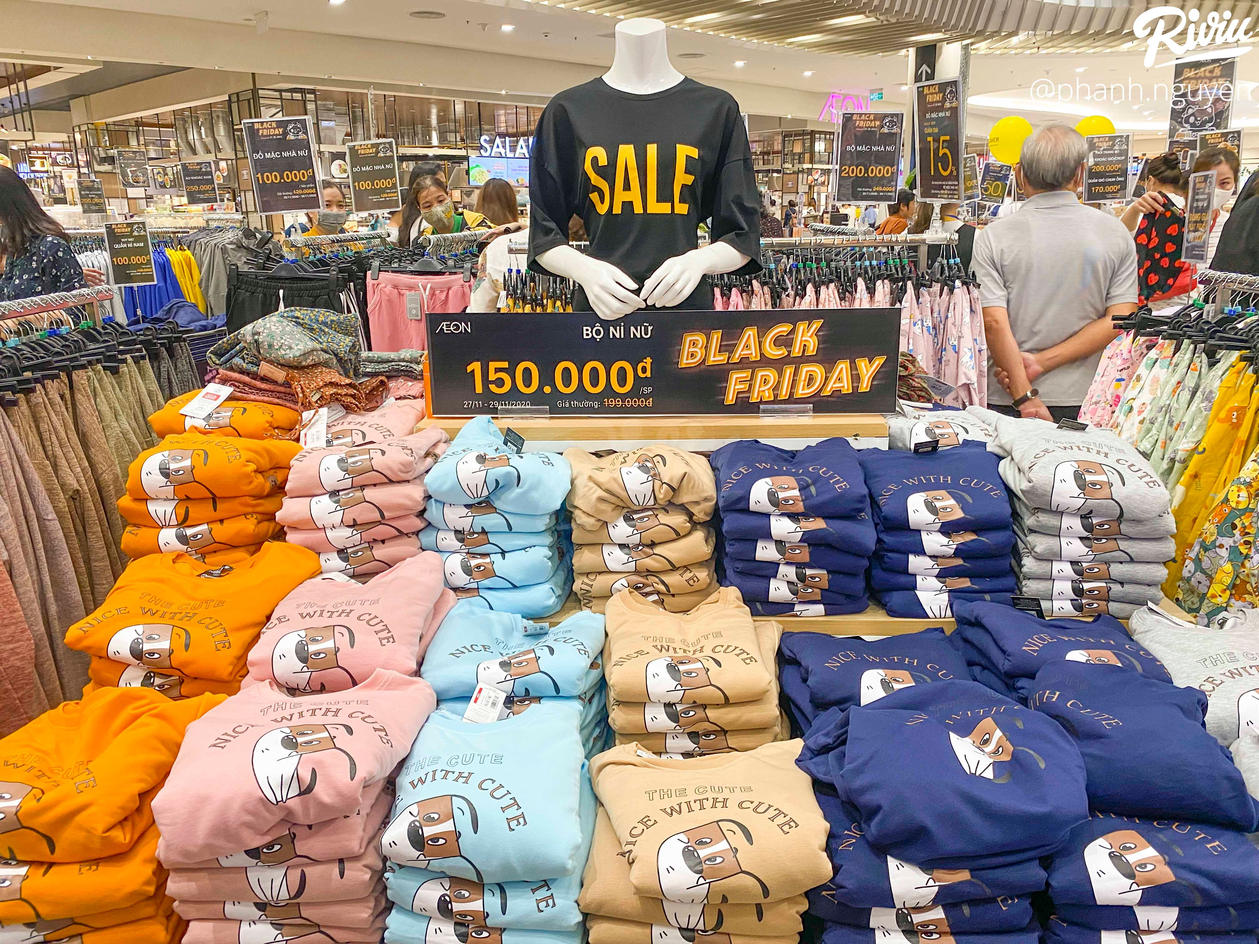 Nhanh chân rủ team đi săn sale BLACK FRIDAY - cơ hội 1 năm chỉ có một lần ngay tại AEON VIỆT NAM - ảnh 7 nhanh chan ru team di san sale black friday - co hoi 1 nam chi co mot lan ngay tai aeon viet nam - anh 7
