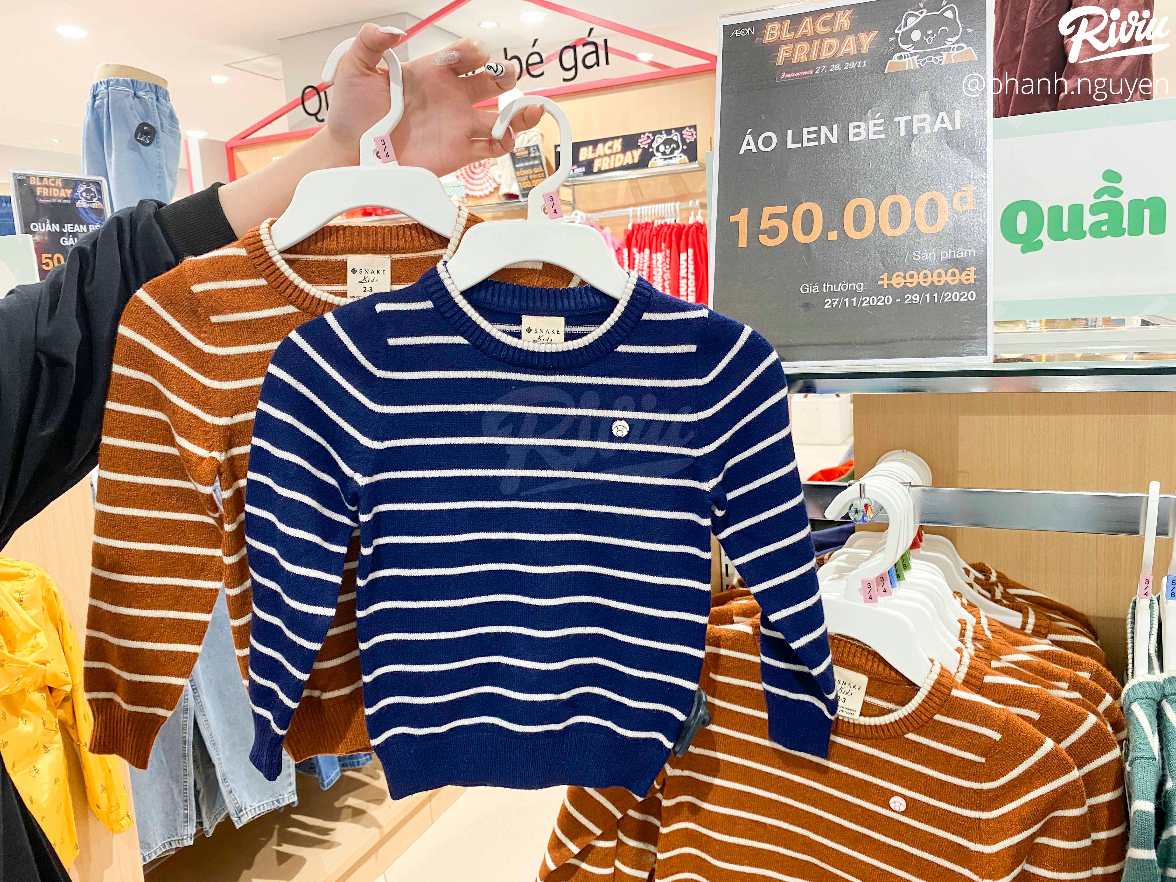 Nhanh chân rủ team đi săn sale BLACK FRIDAY - cơ hội 1 năm chỉ có một lần ngay tại AEON VIỆT NAM - ảnh 45 nhanh chan ru team di san sale black friday - co hoi 1 nam chi co mot lan ngay tai aeon viet nam - anh 45