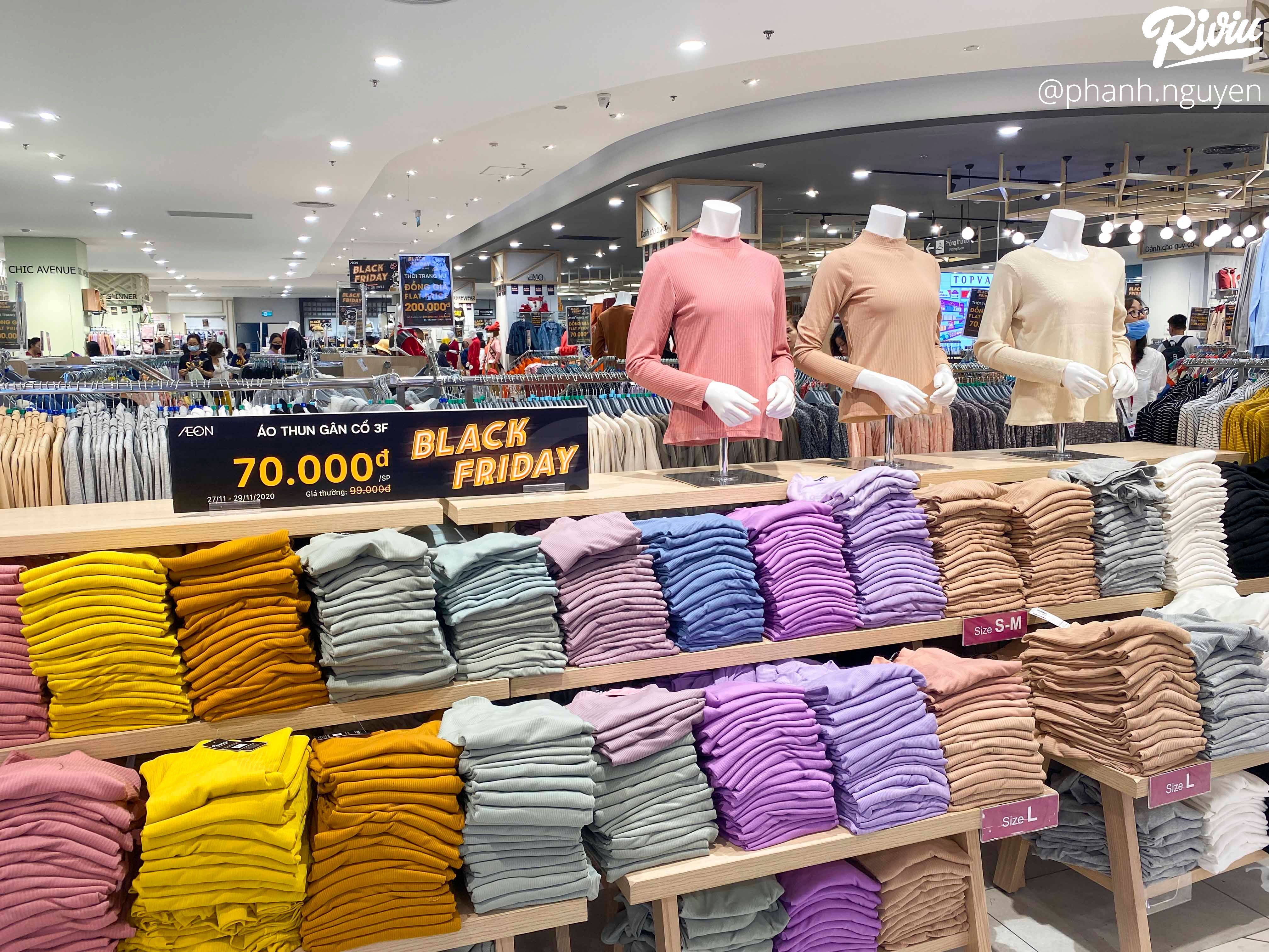 Nhanh chân rủ team đi săn sale BLACK FRIDAY - cơ hội 1 năm chỉ có một lần ngay tại AEON VIỆT NAM - ảnh 34 nhanh chan ru team di san sale black friday - co hoi 1 nam chi co mot lan ngay tai aeon viet nam - anh 34