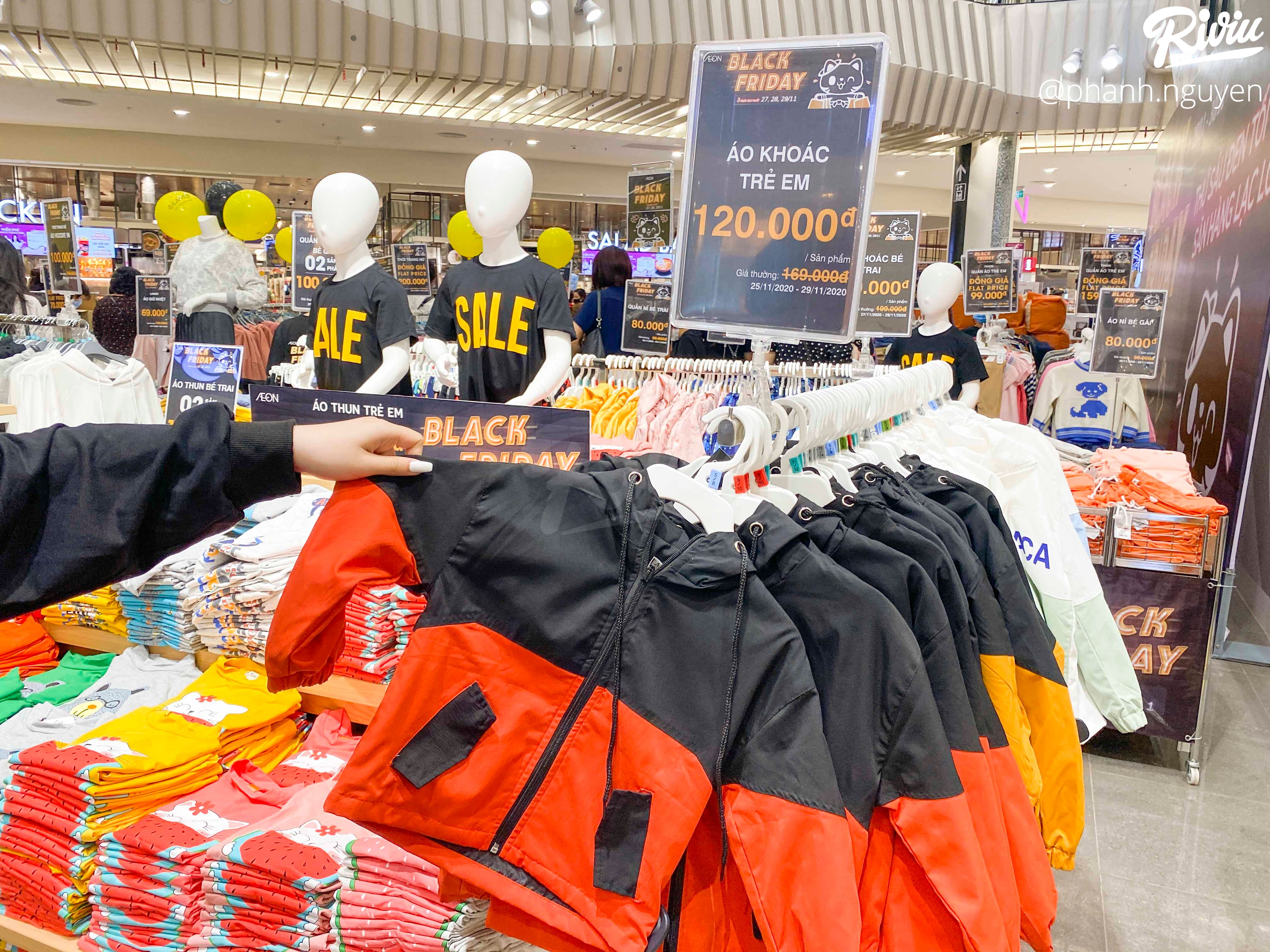 Nhanh chân rủ team đi săn sale BLACK FRIDAY - cơ hội 1 năm chỉ có một lần ngay tại AEON VIỆT NAM - ảnh 23 nhanh chan ru team di san sale black friday - co hoi 1 nam chi co mot lan ngay tai aeon viet nam - anh 23