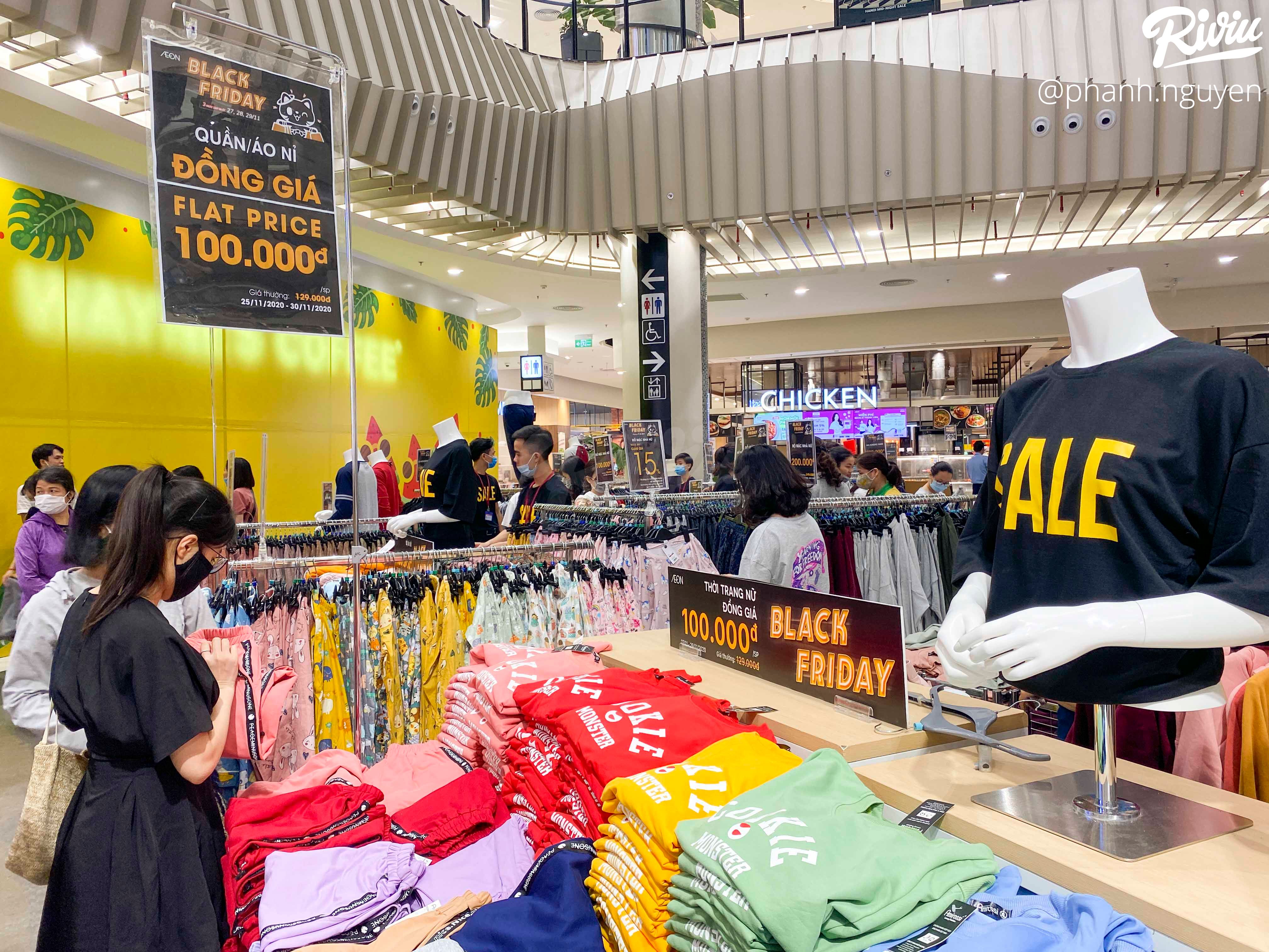 Nhanh chân rủ team đi săn sale BLACK FRIDAY - cơ hội 1 năm chỉ có một lần ngay tại AEON VIỆT NAM - ảnh 11 nhanh chan ru team di san sale black friday - co hoi 1 nam chi co mot lan ngay tai aeon viet nam - anh 11