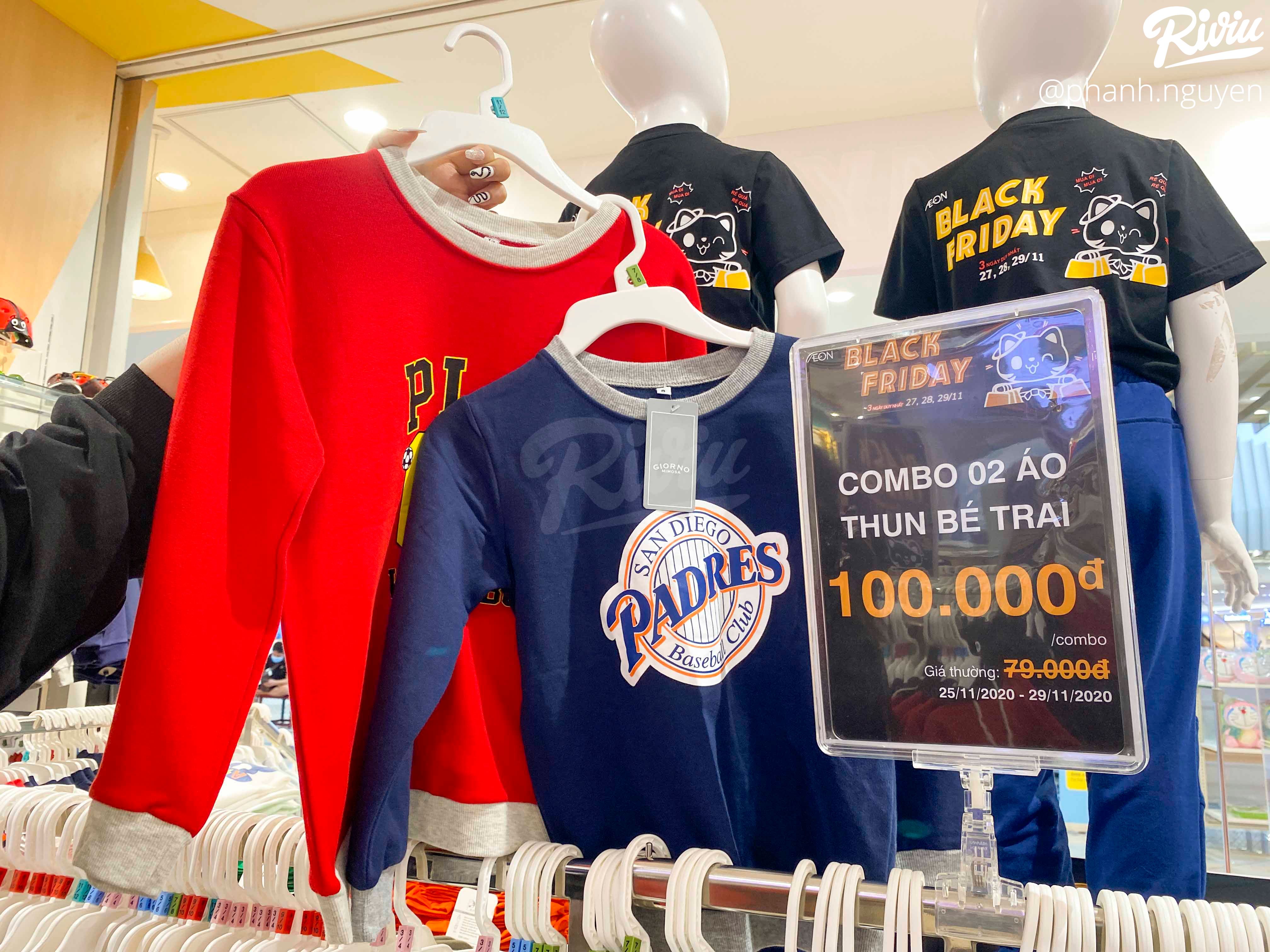 Nhanh chân rủ team đi săn sale BLACK FRIDAY - cơ hội 1 năm chỉ có một lần ngay tại AEON VIỆT NAM - ảnh 46 nhanh chan ru team di san sale black friday - co hoi 1 nam chi co mot lan ngay tai aeon viet nam - anh 46