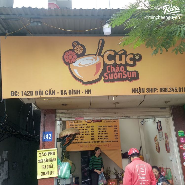 Quán Cháo Sườn Sụn Đội Cấn Về Cúc - Cháo Sườn Sụn - Đội Cấn | Riviu.Vn