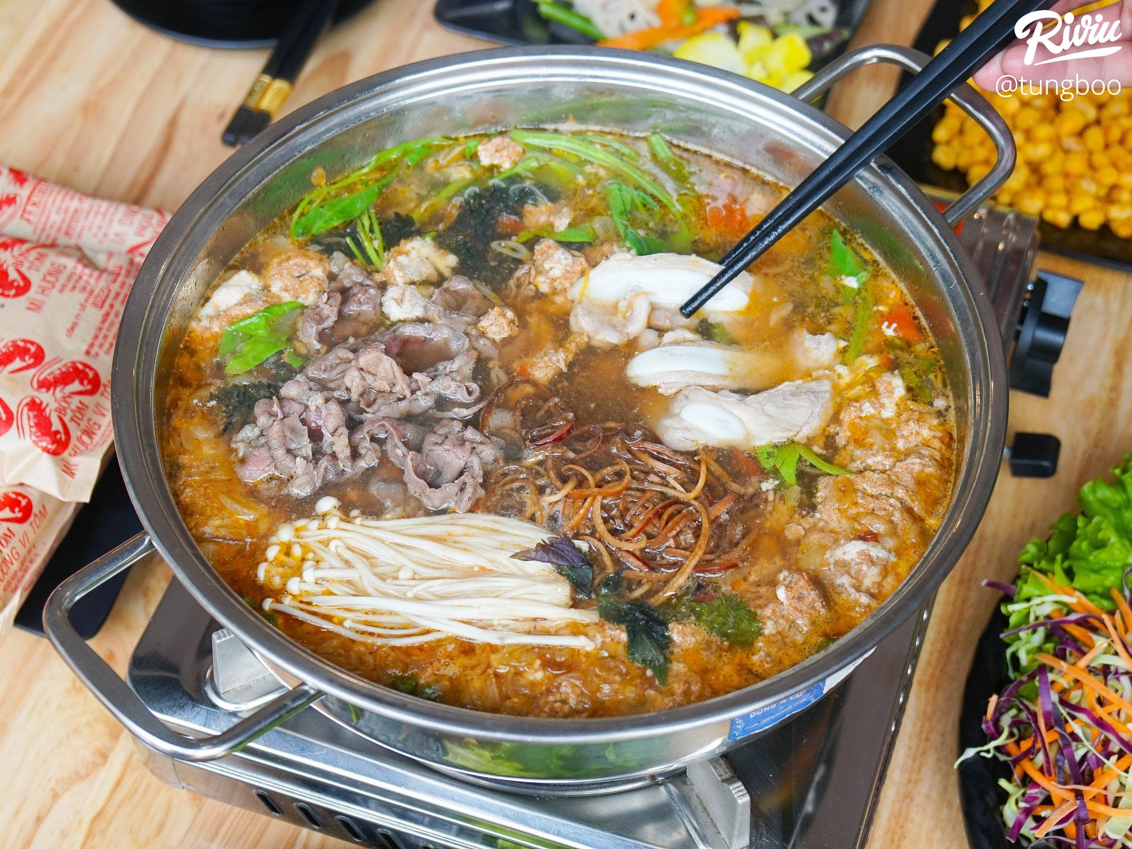 Khai sáng quán lẩu riêu cua đúng chất thôn dã mới xuất hiện khu Thanh Xuân - ảnh 17 khai sang quan lau rieu cua dung chat thon da moi xuat hien khu thanh xuan - anh 17