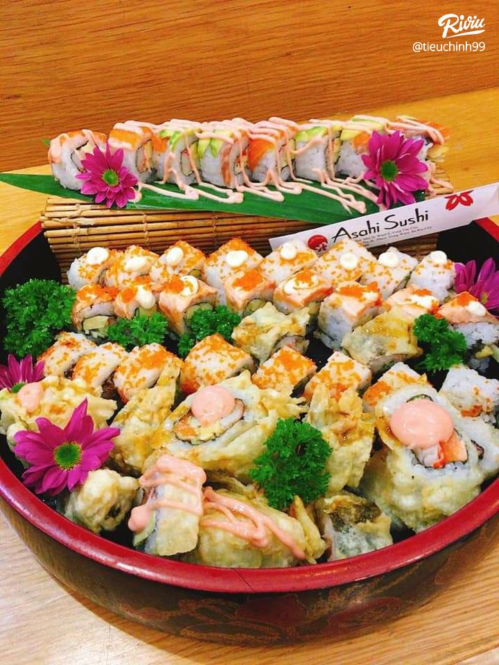 Asahi Sushi cho ngày cuối tuần 🍣🍣🍣 về Asahi Sushi Vũng Tàu riviu.vn