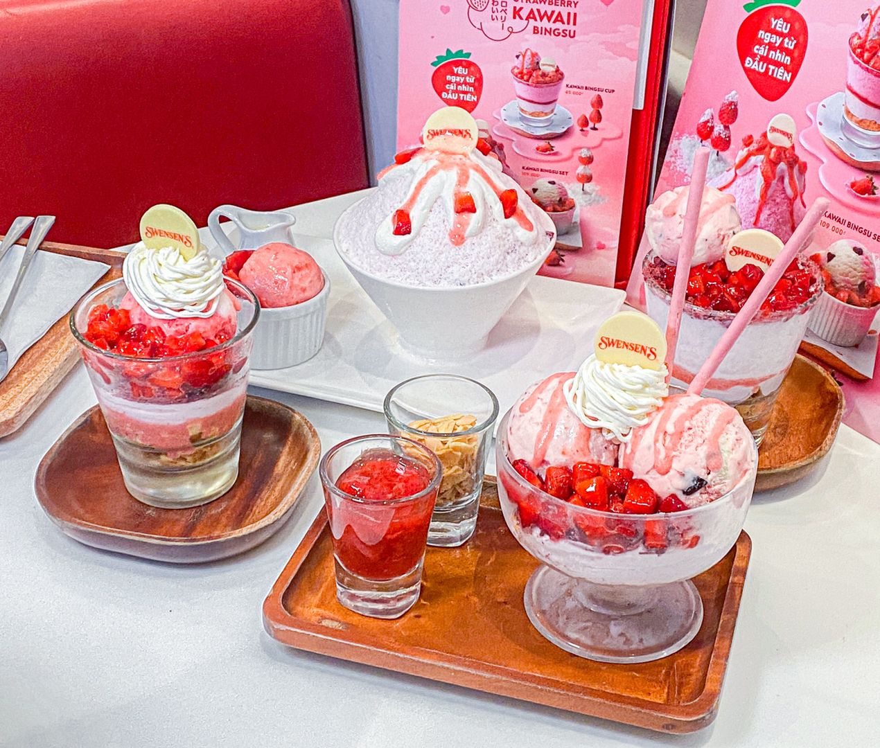 Gần mực thì đen, gần 8/3 thì đi ăn kem Swensen’s!