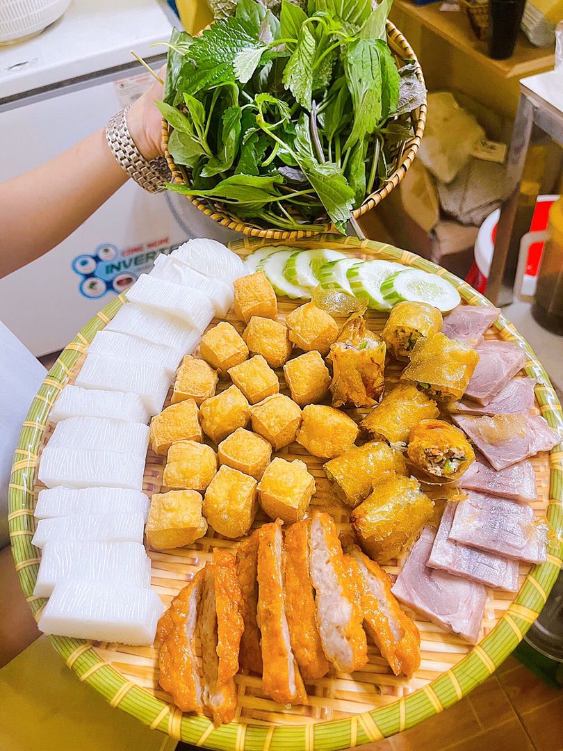 Combo bún đậu thập cẩm nhiều quá xá ✨