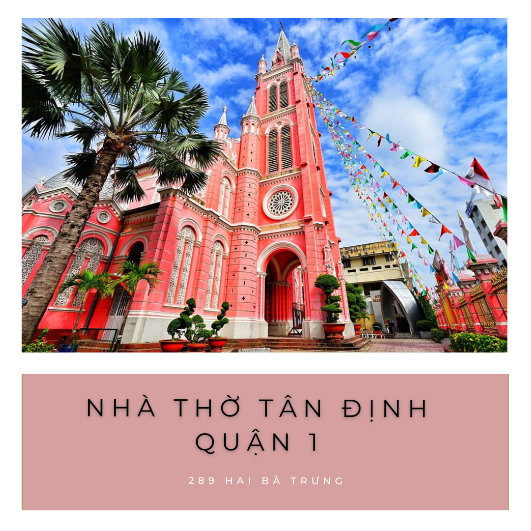 NHÀ THỜ TÂN ĐỊNH QUẬN 1