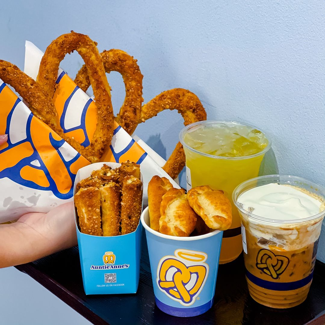 Giờ mới có dịp diện kiến bánh xoắn chuẩn Mỹ Auntie Anne's lừng lẫy