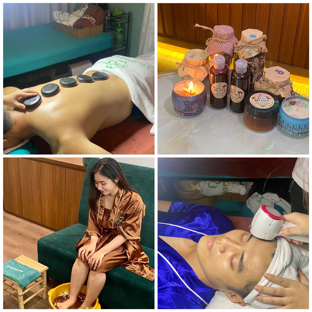 Xua tan mỏi mệt cùng các liệu trình vừa thư giãn, vừa độ sắc tại Legend Spa