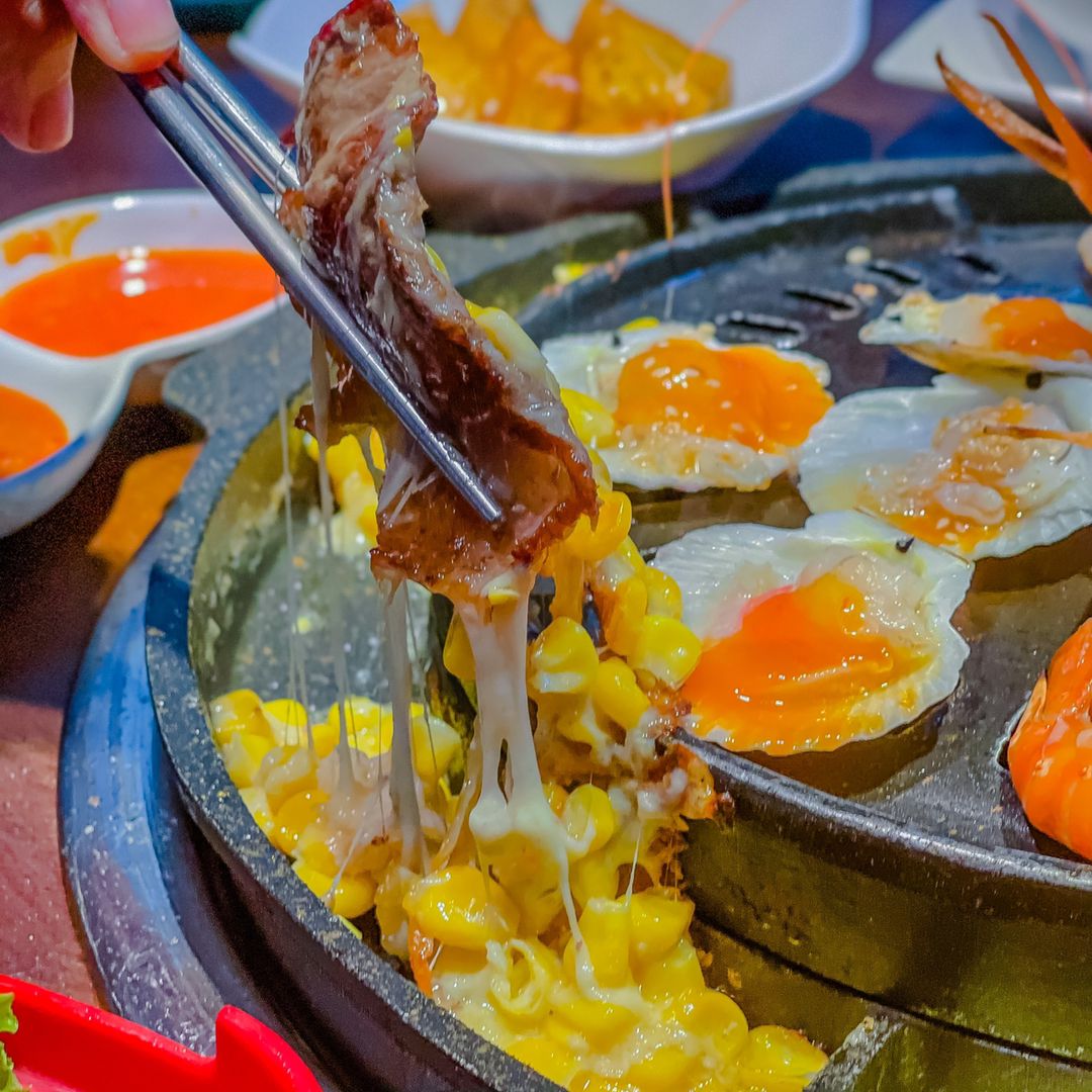 Săn ngay Voucher ưu đãi đi 3 Tặng 1  Buffet cả trăm loại đồ nướng kiểu Hàn