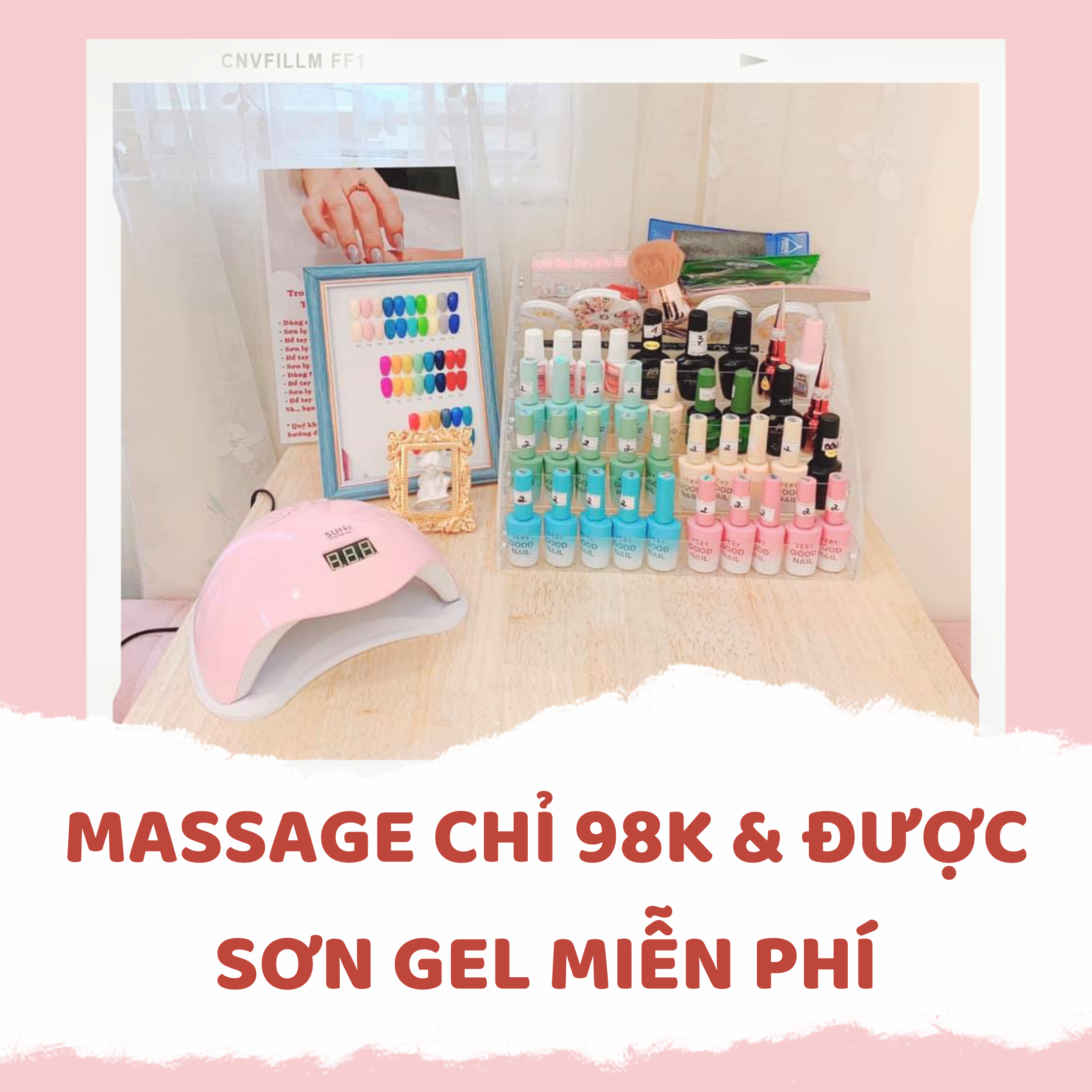 GỘI ĐẦU MASSAGE CHỈ 98K ĐƯỢC NV SƠN GEL TẶNG MIỄN PHÍ LUÔN ????