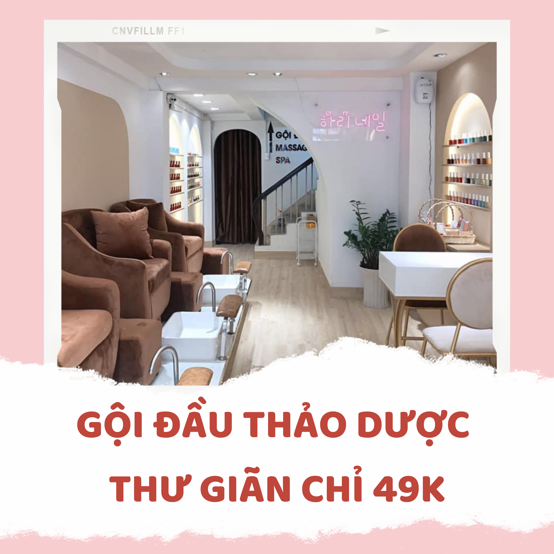 GỘI ĐẦU THẢO DƯỢC CHỈ 49K PHÊ TỚI NÓC