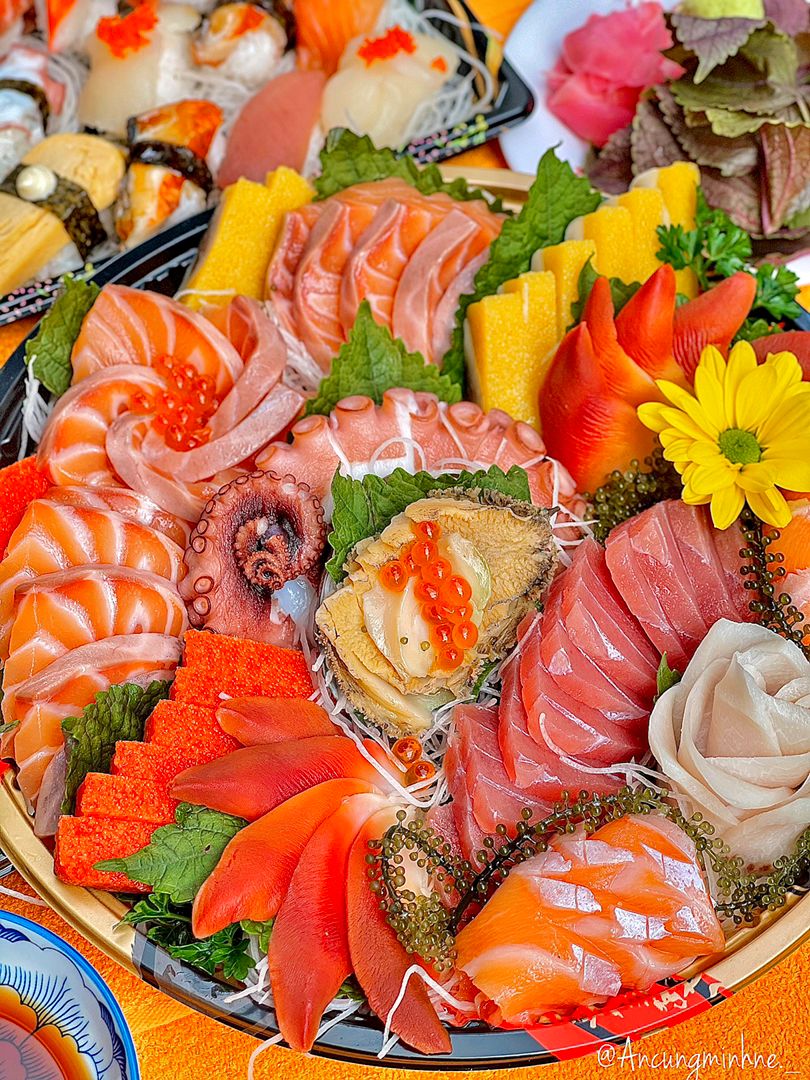 TÍN ĐỒ SUSHI - SASHIMI KO THỂ NÀO BỎ QUA POST NÀY - LẬP KÈO ĐẠI HỘI CHIẾN SASHIMI TẠI NHÀ NGAY NÀO 