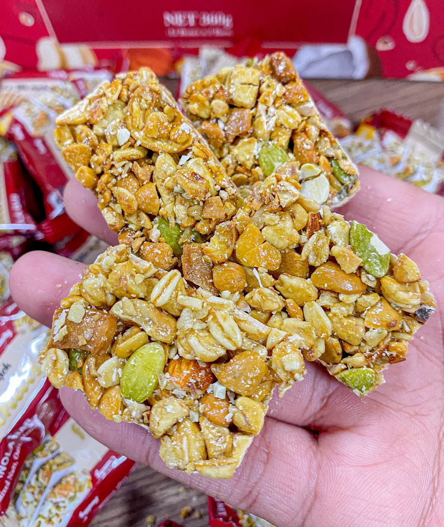 Không sợ mập với Granola Bar siu ngon???? 