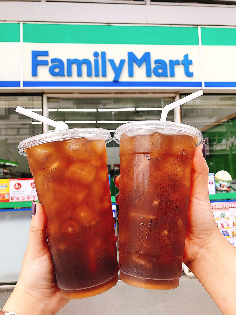 DÔ FAMILY MART TRỐN NẮNG, TÌM ĐƯỢC MÓN MỚI TRÀ HOA QUẢ SIÊU ĐỈNH CAO !!! 