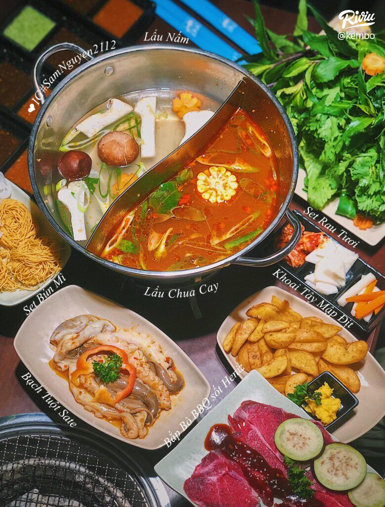 an lau thai va lau nam o cut kit bbq & beer  - anh 1