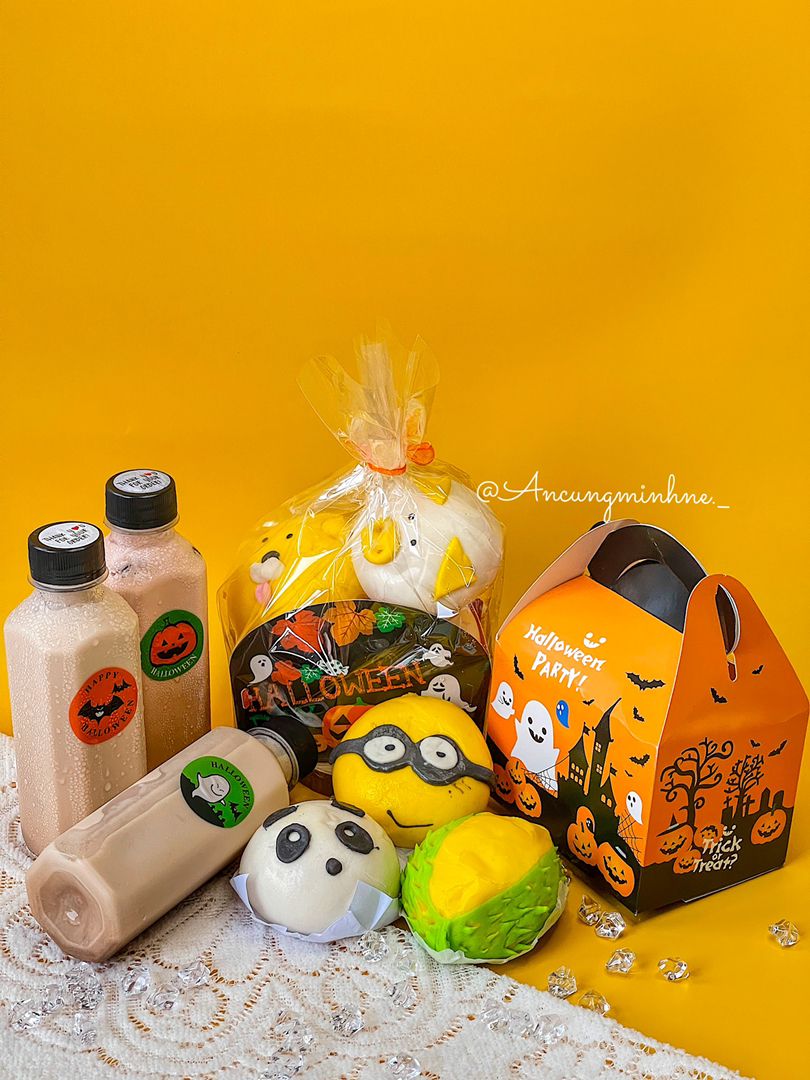 ???????? ĐÓN HALLOWEEN VỚI COMBO BÁNH BAO HÌNH THÚ SIÊU MỚI LẠ ????????