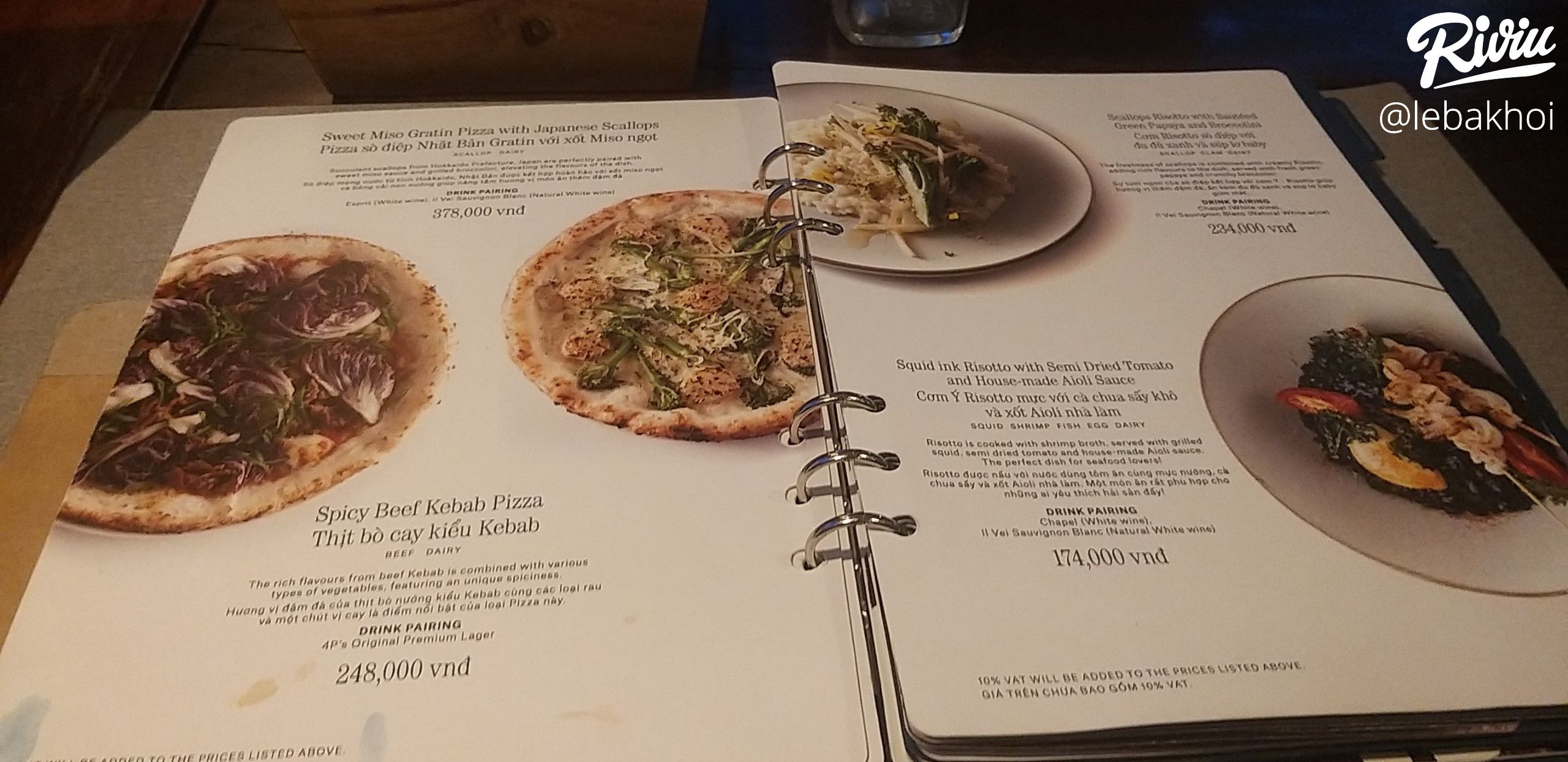 Tối Chủ Nhật Về Pizza 4P'S Le Thanh Ton | Riviu.Vn