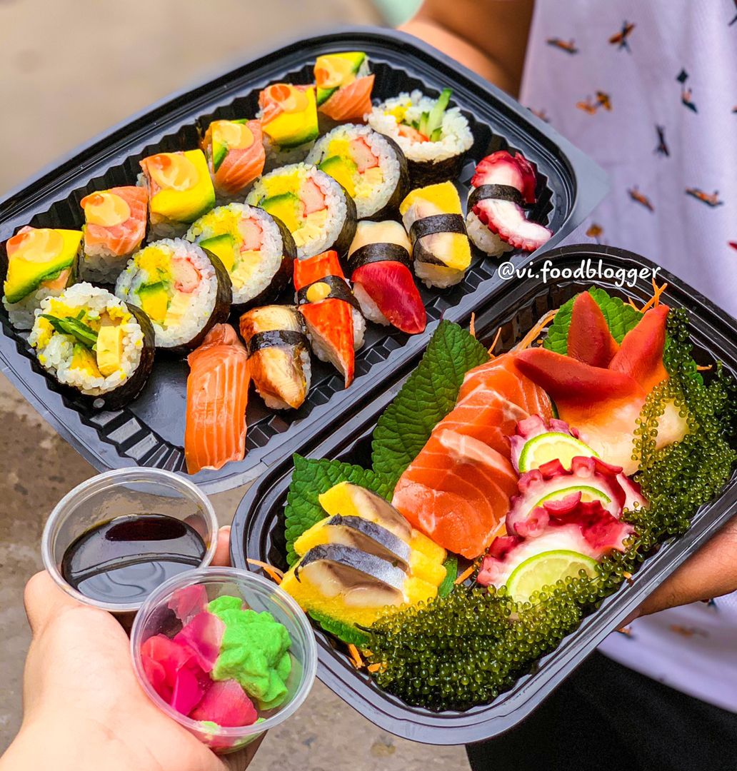 ???? NOTE NGAY ĐỊA ĐIỂM SUSHI SASHIMI ONLINE SIÊU XỊN MỊN NHẤT ĐỊNH PHẢI THỬ 1 LẦN ????