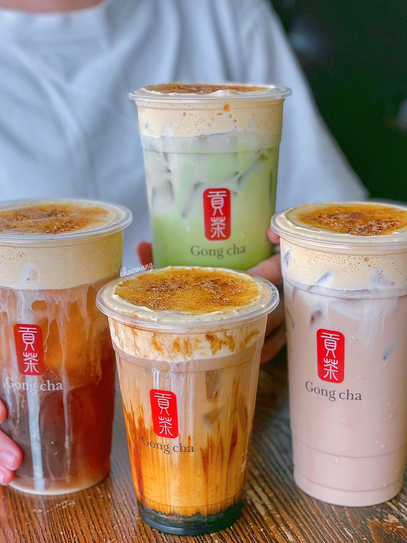 Merry Christmas cùng Gong Cha với BST Creme Brulee ???????? 