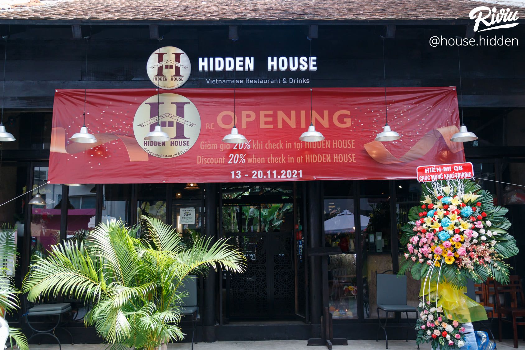Hidden House Restaurant 55/1 Lê Thị Hồng Gấm, Phường Nguyễn Thái Bình