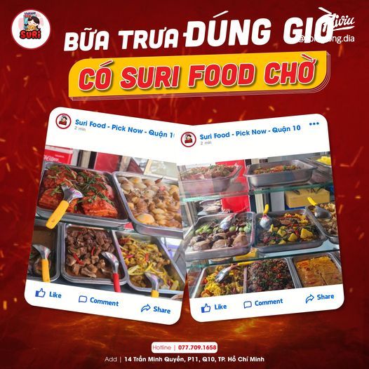 Cơm trưa quận 10 Suri Food - Không Gian rộng rãi thoáng mát.Thực đơn đa dạng - ảnh 7 com trua quan 10 suri food - khong gian rong rai thoang mat.thuc don da dang - anh 7