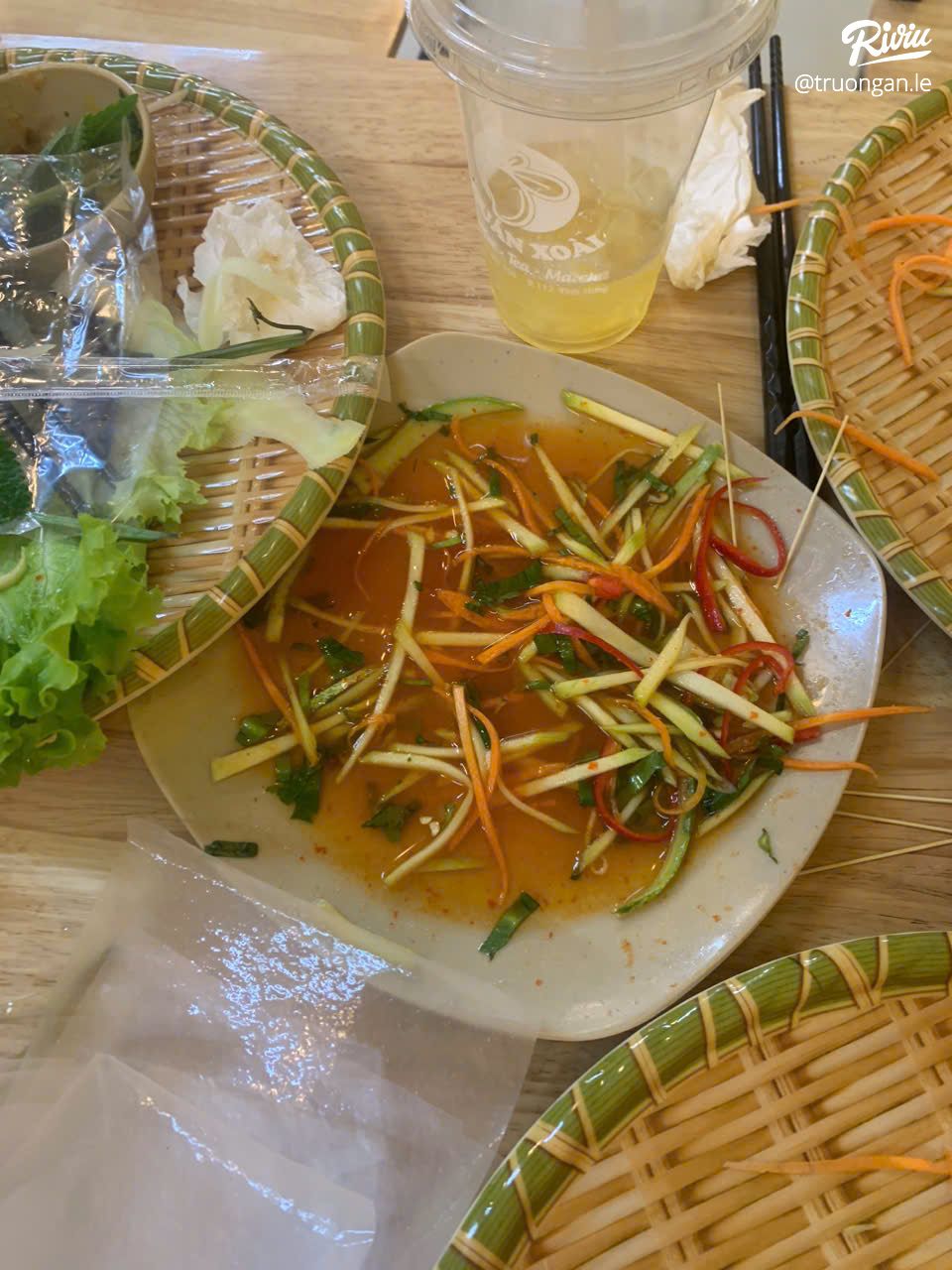 review quan xoai - buffet nem nuong nha trang - anh 2